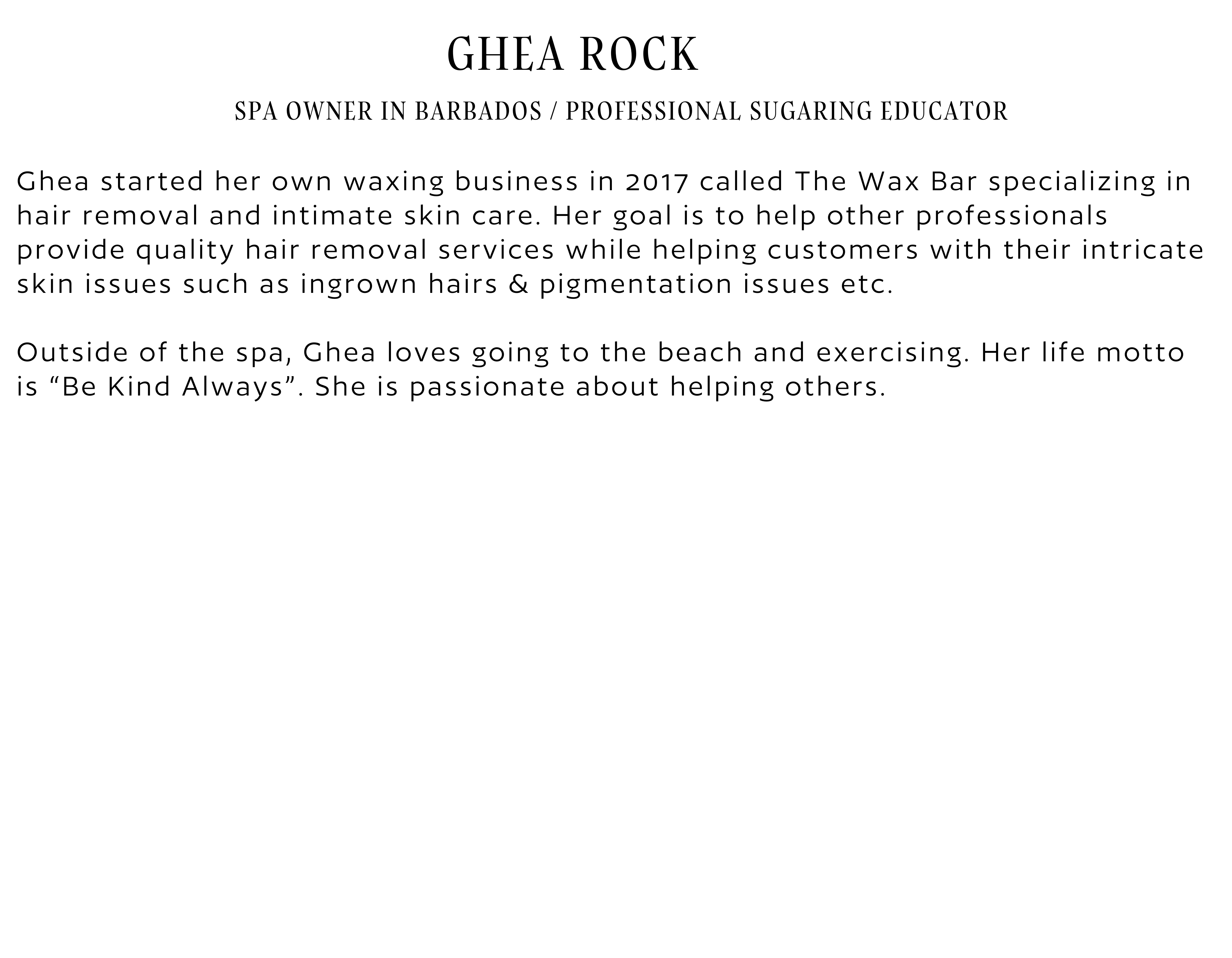 Barbados, Caribbean - Sugaring Certificate Courses